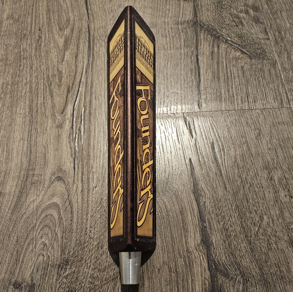 Founders Brewing - KentuckyBreakfast- Beer Tap Handle - 3 sided - rare - Picture 14 of 15